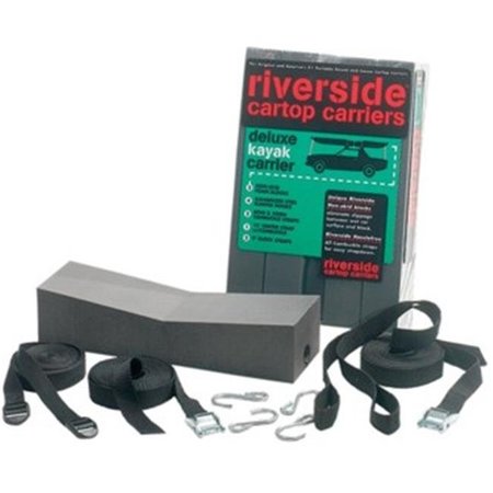 RIVERSIDE Riverside 148165 Deluxe Cartop Kayak Carrier 148165